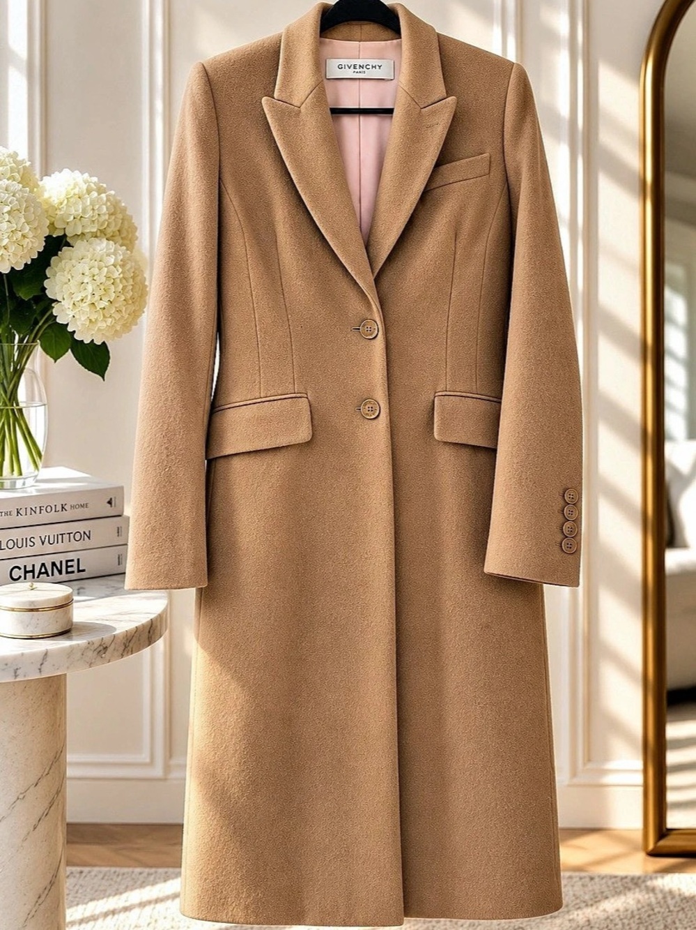 Givenchy Women's Long Coat Size 2